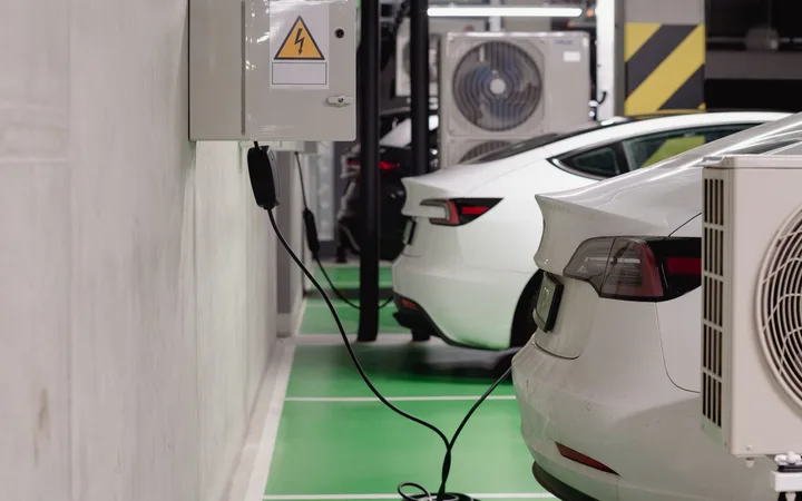 Moderní elektrické auto
